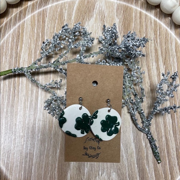 Handmade Polymer Clay earrings - Picture 5 of 7